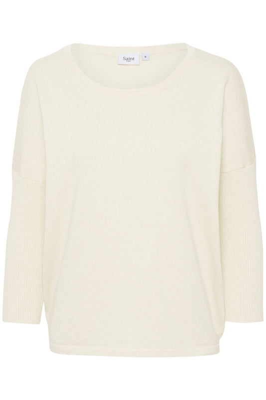 Saint Tropez MilaSZ R-Neck Pullover Ice