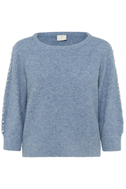 Kaffe Clothing KAbetty Pullover Windward Blue Melange