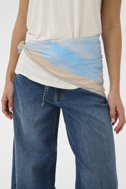 Culture CUloli Banda Scarf Blue Blur