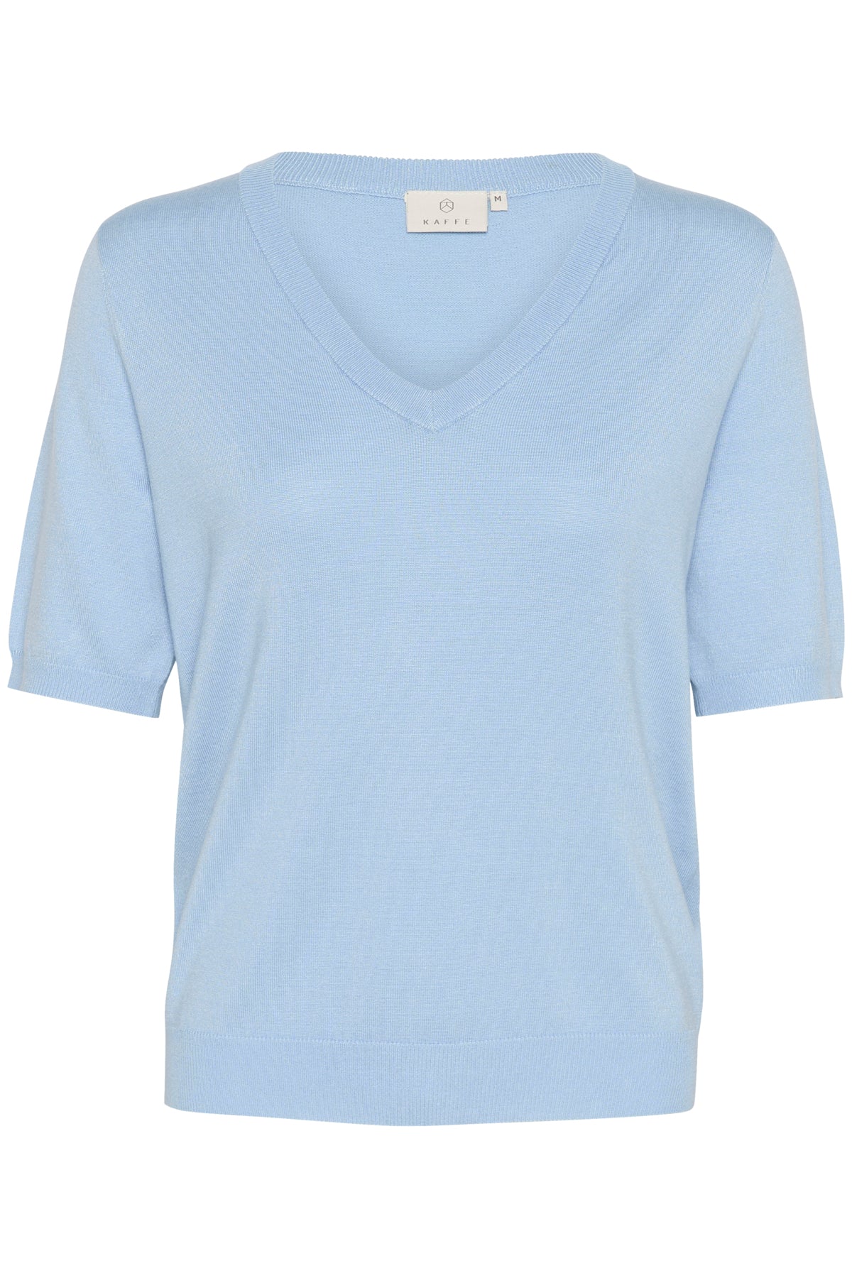 Kaffe Clothing KAlizza V-neck Pullover Soft Chambray