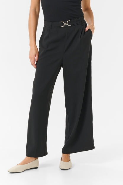 Kaffe Clothing KAillis Cropped Pants Black Deep