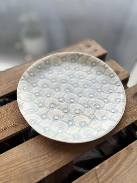 Wonki Ware Tallerken 22,5cm - Gråblå