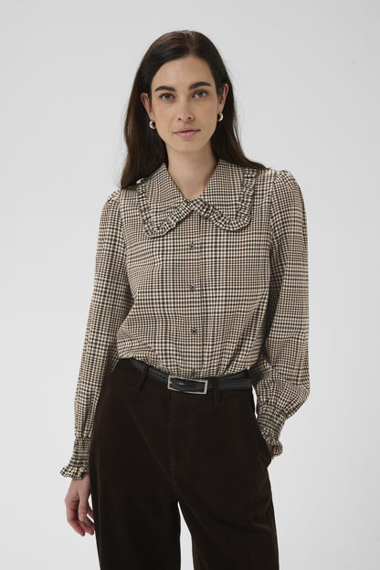 Culture CUbirsen Shirt Black Check