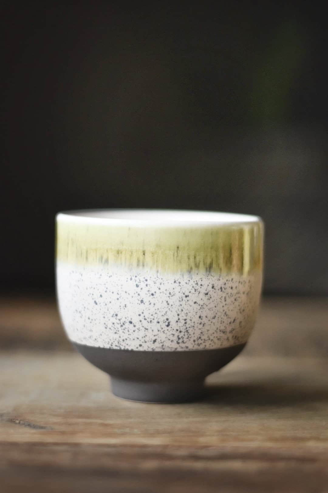 Trend Design Keramikk skål d 9 cm grønn glasert