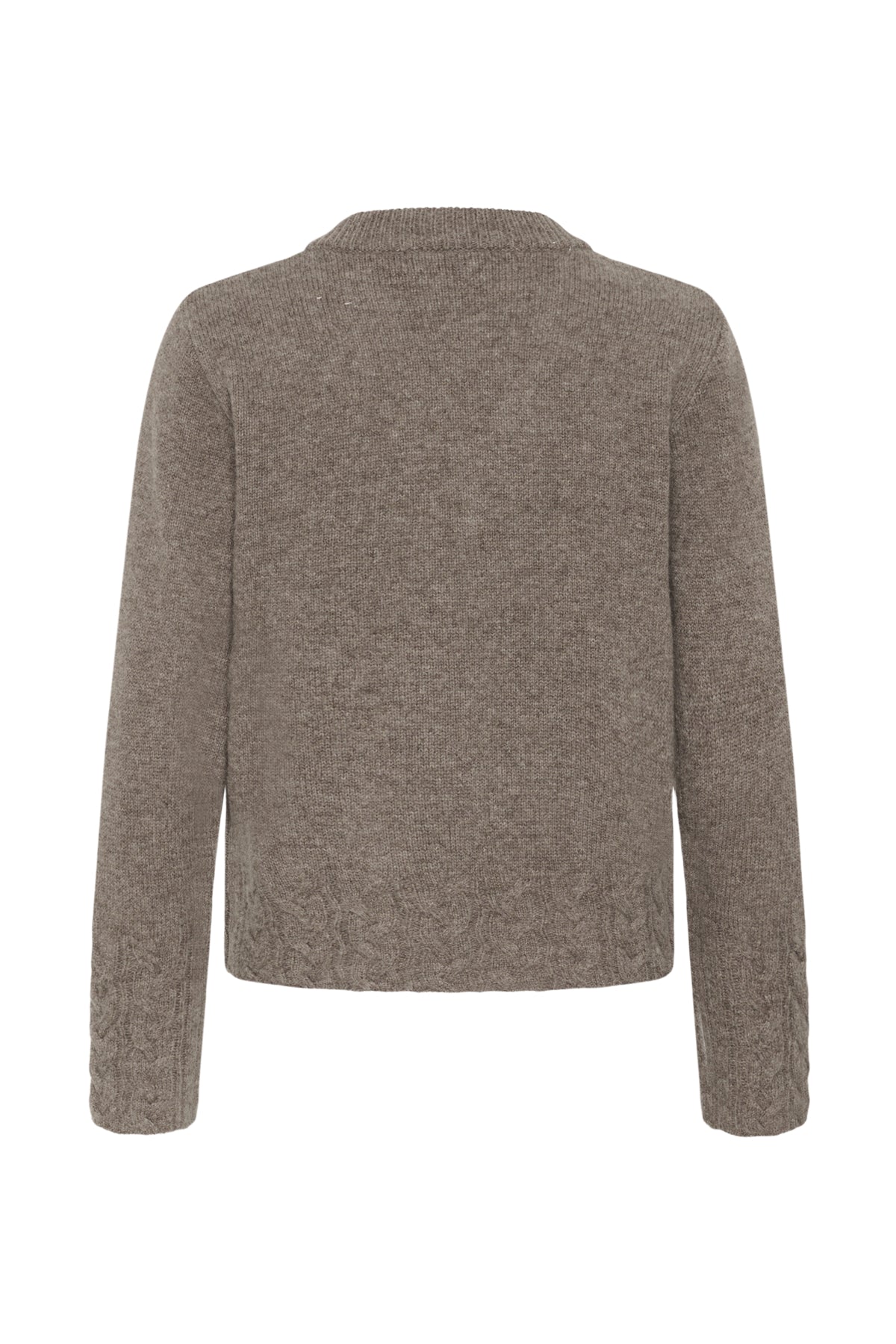 Culture CUmonia Vneck Pullover Falcon Melange