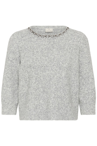 Kaffe Clothing KAselly Pullover Grey Melange