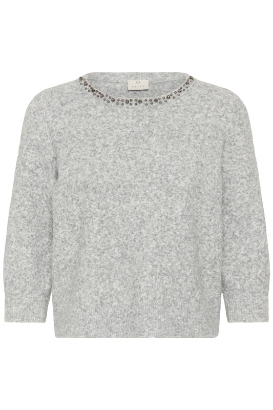 Kaffe Clothing KAselly Pullover Grey Melange