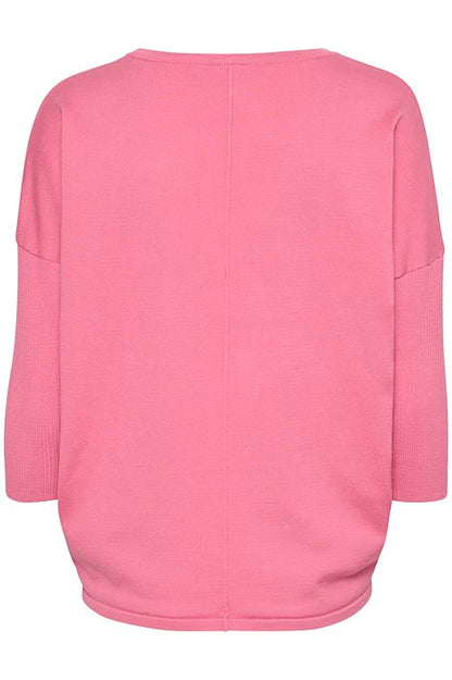 Saint Tropez MilaSZ R-Neck Pullover Chateau Rose