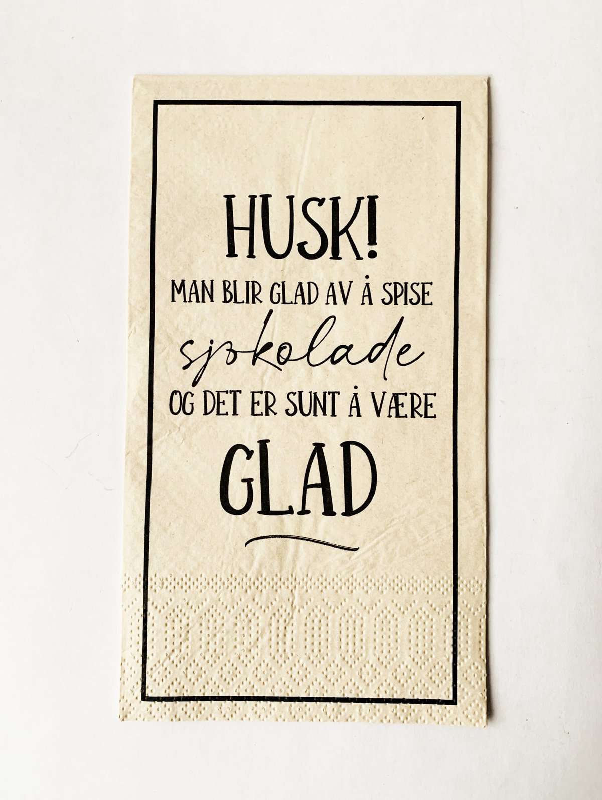 Trend Design Servietter "Sjokolade"