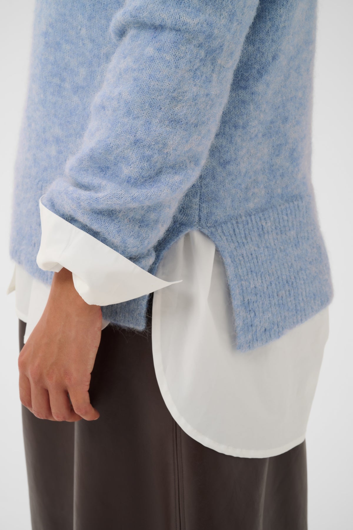 Culture CUbiebber Cacheia Pullover Forever Blue Melange