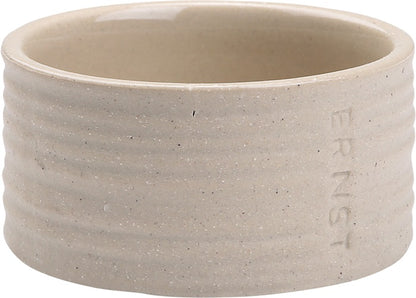 ERNST Telyslykt, Steintøy, Beige