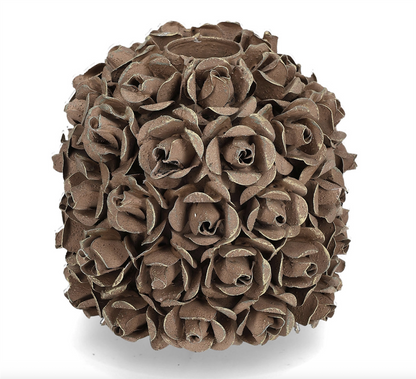 Alot Vase Celin Blomster Brun