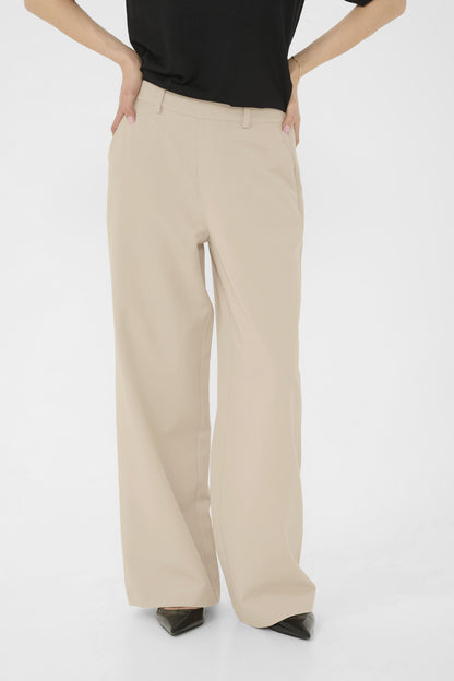 Kaffe Clothing KAvalley Pants Feather Gray