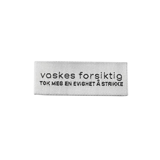 Symerke "Tok Meg En Evighet..." Hvit