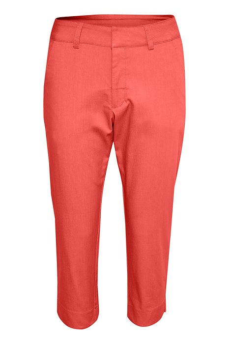 Kaffe Clothing KAlea Capri Pants Fiery Red