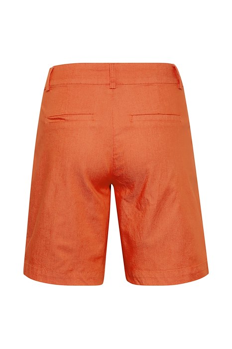 Kaffe Clothing KAlea City Shorts Vermillion Orange