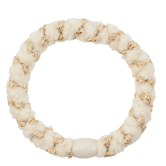 Kknekki Hårstrikk Velvet Stripe Ivory