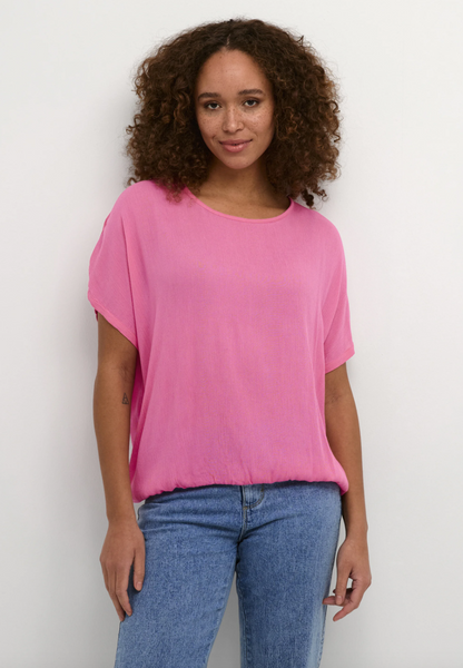 Kaffe Clothing KAamber Stanley Topp Schoking Pink