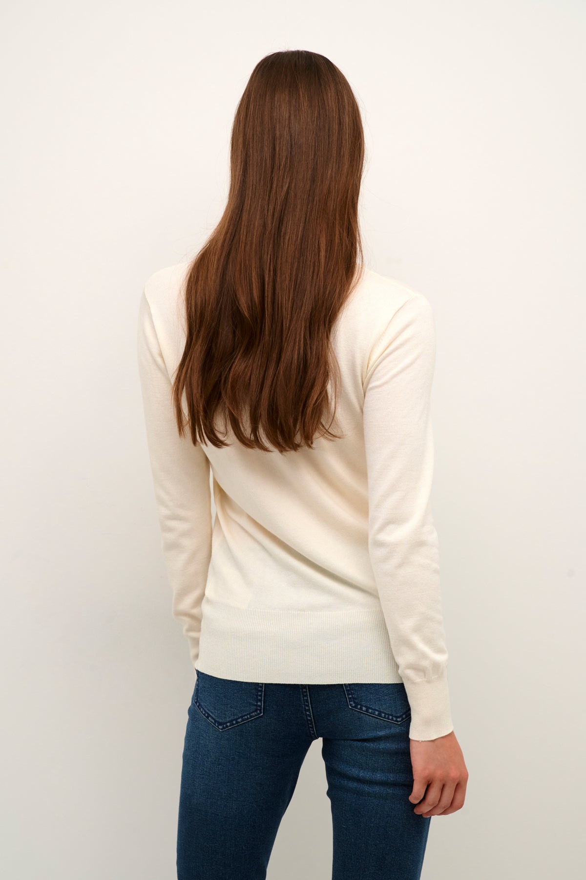 Kaffe Clothing Astrid Roll Neck Antique White – Myra Manufaktur