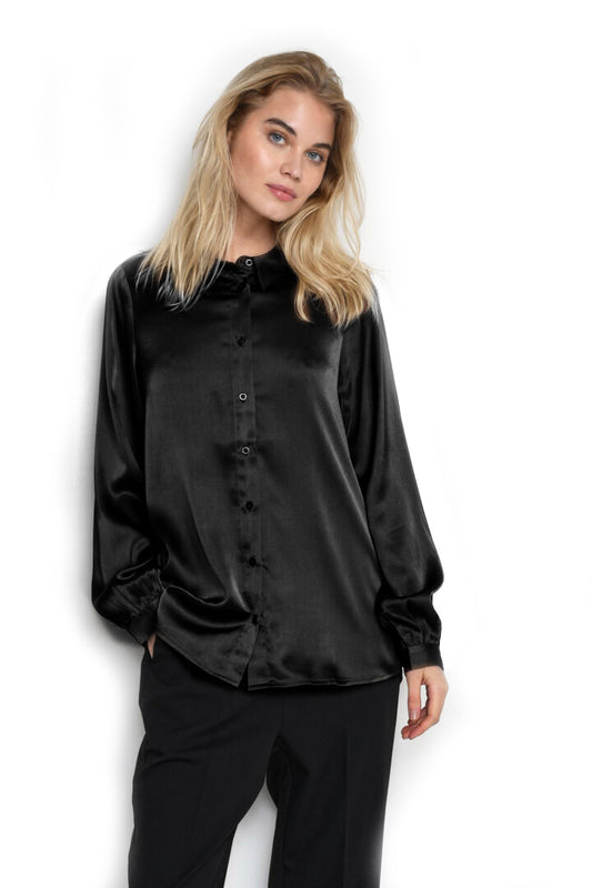 Kaffe Clothing KArandia Shirt Black Deep