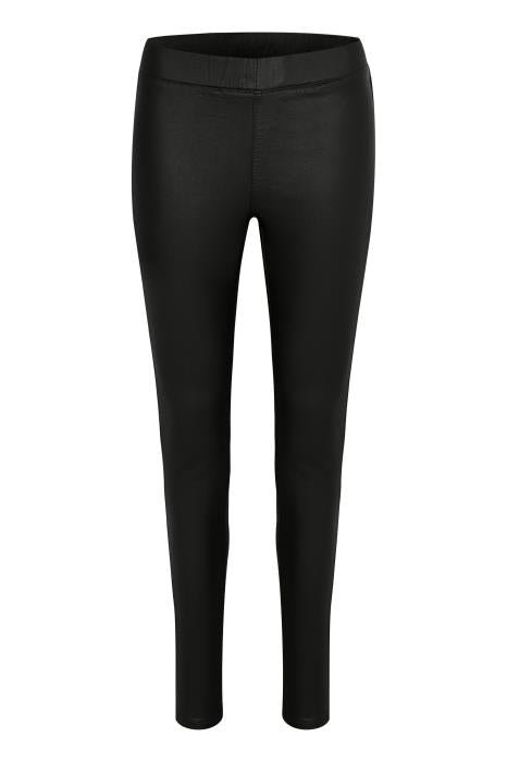 Kaffe Clothing Ada Coated Jeggings Sort