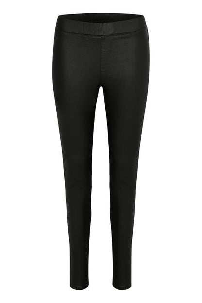 Kaffe Clothing Ada Coated Jeggings Sort