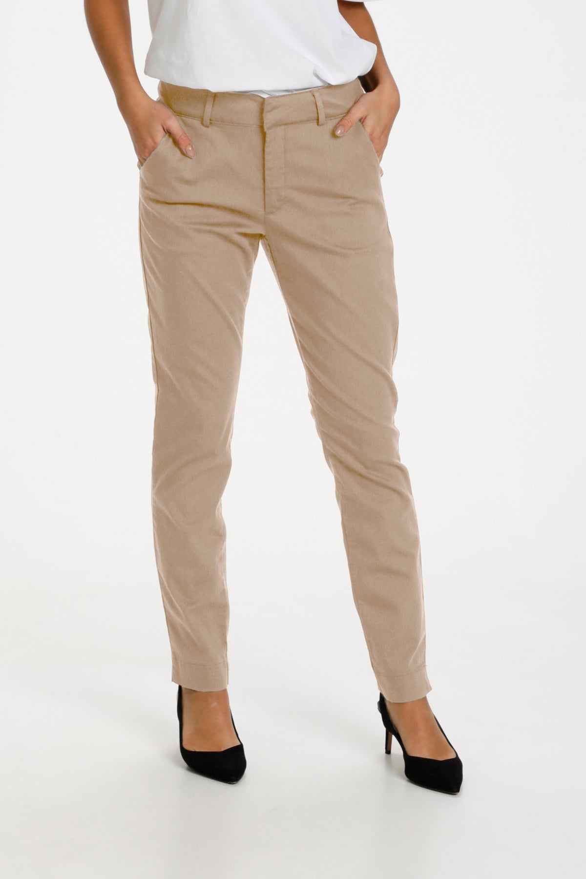 Kaffe Clothing KAlea 7/8 Chino Pant Nomad