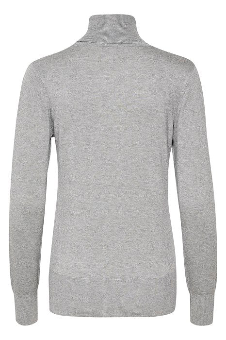 Kaffe Clothing Astrid Roll Neck Grey Melange