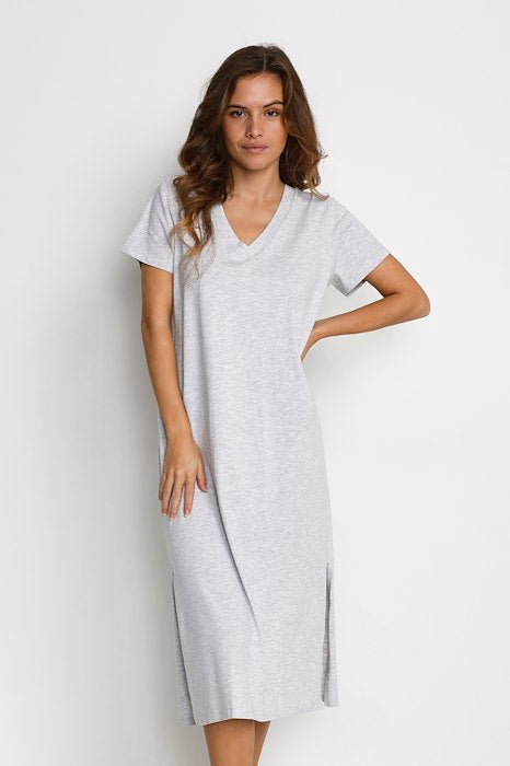 Kaffe Clothing KAmily Jersey Dress Light Grey Melange