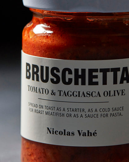 Nicolas Vahé Bruschetta Tomato & Taggiasca Olive