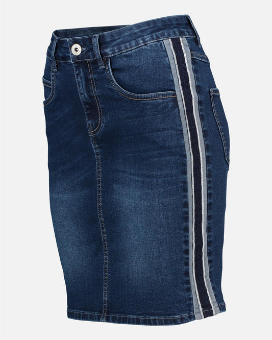 Floyd Skjørt Monica Tricolo Dark Jeansblue