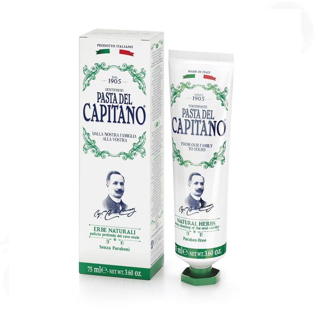 Pasta del Capitano 1905 Natural Herbs Tannkrem (75 ml)