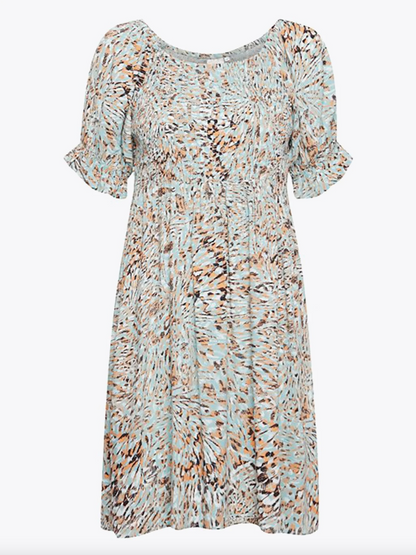 Ichi Ihvera Dress Eggshell Blue