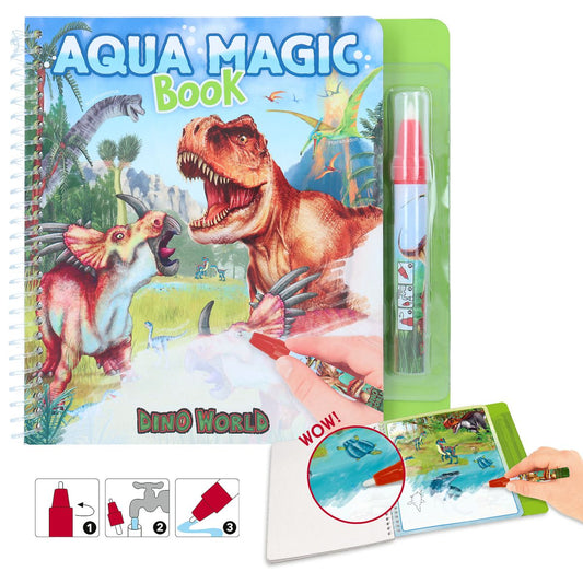 Aktivitetsbok Aqua Magic Dino World