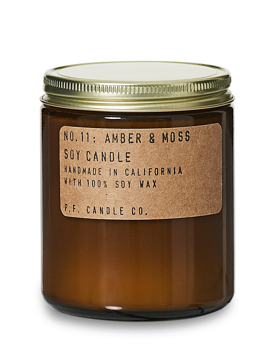 Soy Candle No. 11 Amber & Moss 204g